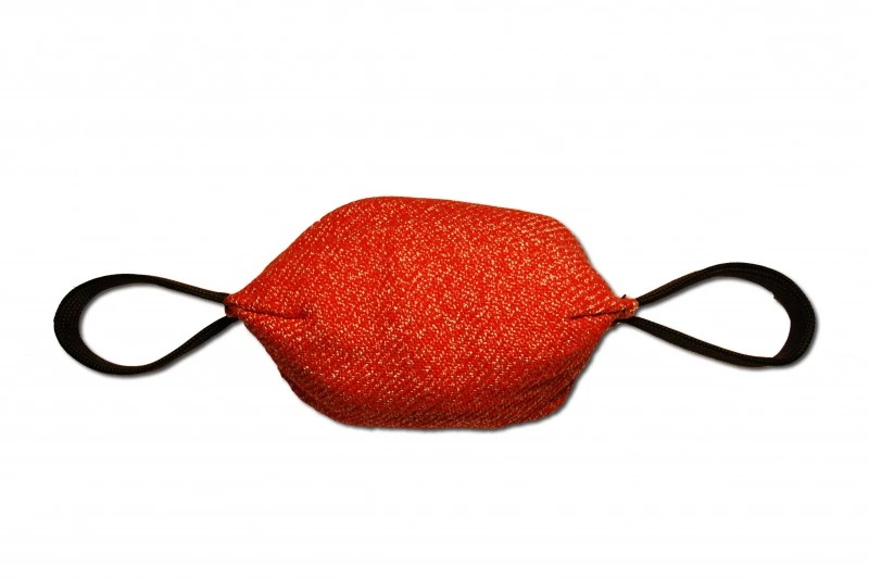 Bringsel Rugby Nylcot 10 X 20 Cm Mit Zwei Schlaufen 3 Bringsel Rugby Nylcot 10 X 20 Cm Mit Zwei Schlaufen – Bild 3