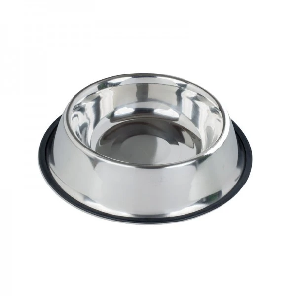 Edelstahlnapf Anti-Rutsch 2,1 L / Ø 33 Cm 1 Edelstahlnapf Anti-Rutsch 2,1 L / Ø 33 Cm