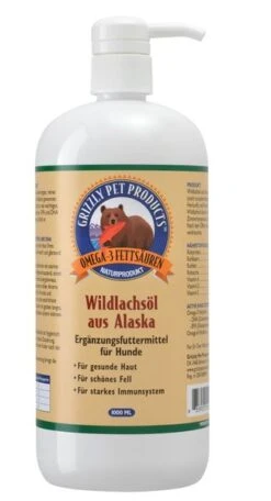[Paket] Angebot Wildlachsöl Plus 250 Ml 5 + 1 -Geschäft Für Trainingsausrüstung Für Haustiere 1000ml