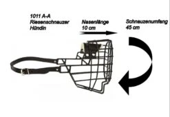 Maulkorb Metall Schwarz Beschichtet -Geschäft Für Trainingsausrüstung Für Haustiere 1011A A