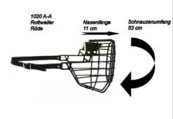 Maulkorb Metall Schwarz Beschichtet -Geschäft Für Trainingsausrüstung Für Haustiere 1020A A