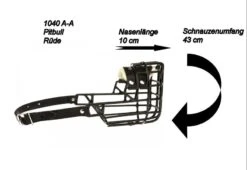 Maulkorb Metall Schwarz Beschichtet -Geschäft Für Trainingsausrüstung Für Haustiere 1040A A
