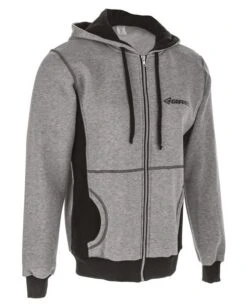 Zippersweater Relax Mit Kapuze Für Frauen Grau