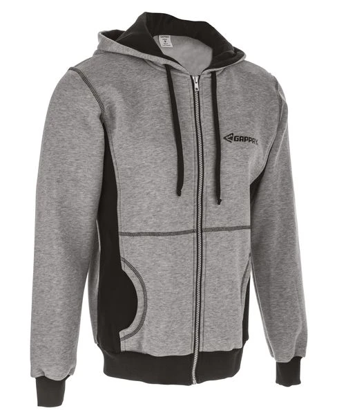 Zippersweater Relax Mit Kapuze Für Frauen Grau 1 Zippersweater Relax Mit Kapuze Für Frauen Grau