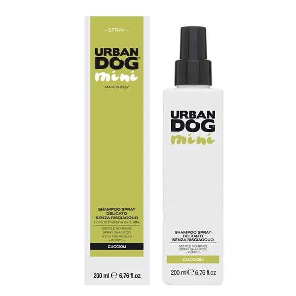 Urban Dog SPRAY SHAMPOO OHNE AUSSPÜLEN MINI 200 Ml 1 Urban Dog SPRAY SHAMPOO OHNE AUSSPÜLEN MINI 200 Ml