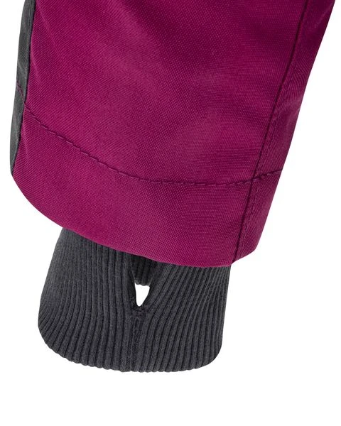 Winterjacke Modern Therm Pink-grau Für Damen 3 Winterjacke Modern Therm Pink-grau Für Damen – Bild 3