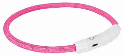 Trixie Flash Leuchtring USB Pink 1 Trixie Flash Leuchtring USB Pink