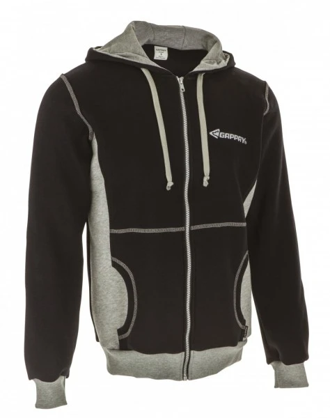 Zippersweater Relax Mit Kapuze Für Frauen Schwarz 1 Zippersweater Relax Mit Kapuze Für Frauen Schwarz