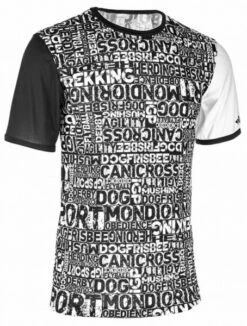 T-Shirt Modern Art Schwarz Gappay