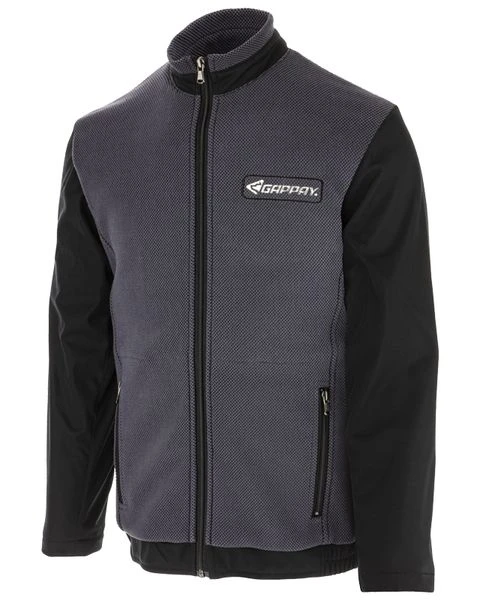 Zipperjacke Bomber Herren Grau 1 Zipperjacke Bomber Herren Grau