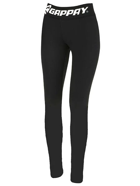 Damen Winter-Leggins Schwarz 1 Damen Winter-Leggins Schwarz