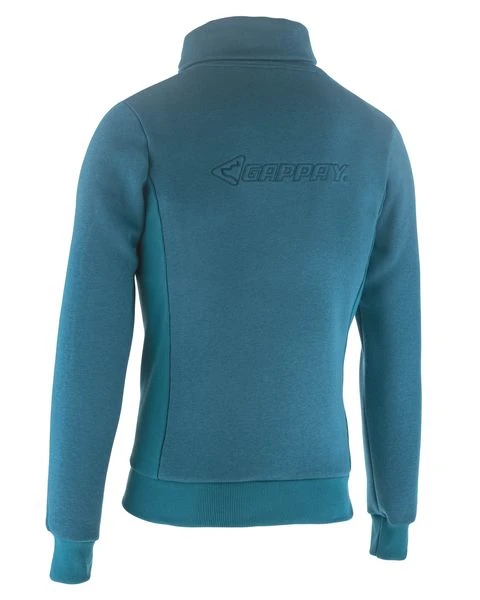 Damen Sweater Kim Türkis 2 Damen Sweater Kim Türkis – Bild 2