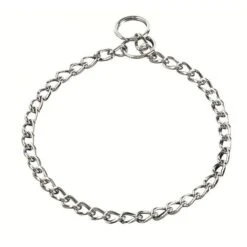 Gliederkette 80cm 3,4mm Stahl Verchromt