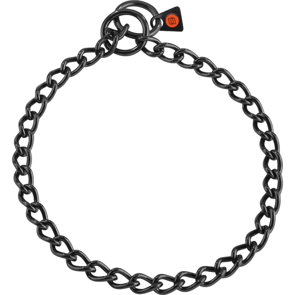 Halskette, Runde Glieder - Edelstahl Rostfrei Schwarz, 3,0 Mm 1 Halskette, Runde Glieder - Edelstahl Rostfrei Schwarz, 3,0 Mm