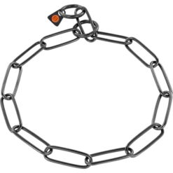 Halskette, Langgliedrig - Edelstahl Rostfrei Schwarz, 3,0 Mm