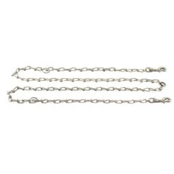 Knotenkette - Stahl Vernickelt, 3,4 Mm, 250 Cm