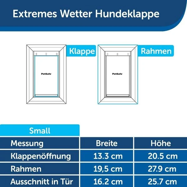Haustiertür Für Extremes Wetter - Klein 4 Haustiertür Für Extremes Wetter - Klein – Bild 4