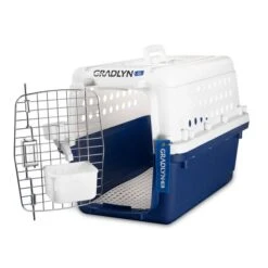 Gradlyn Kennel Flugbox 25er Small 14 Gradlyn Kennel Flugbox 25er Small -Geschäft Für Trainingsausrüstung Für Haustiere BB25 side open