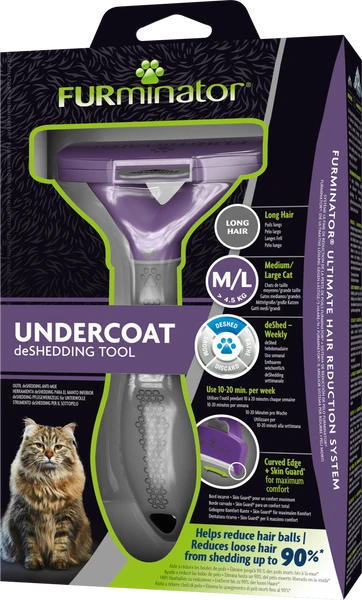 FURminator® Unterwollstriegel Langhaarige Katzen 1 FURminator® Unterwollstriegel Langhaarige Katzen