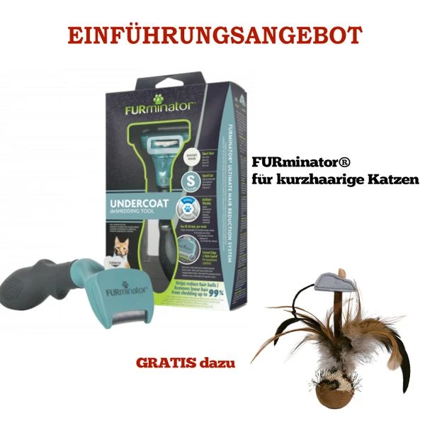 Angebot FURminator® Kurzhaarige Katze 1 Angebot FURminator® Kurzhaarige Katze