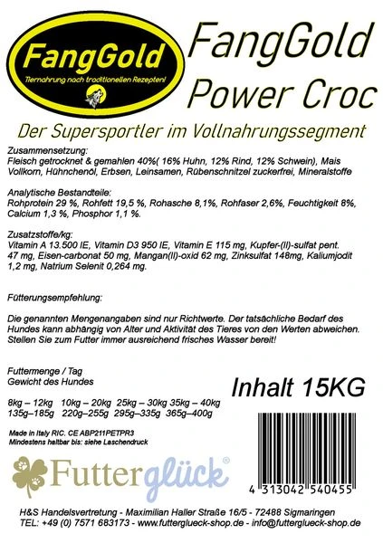 FangGold Power Croc 15 Kg 5 FangGold Power Croc 15 Kg – Bild 5