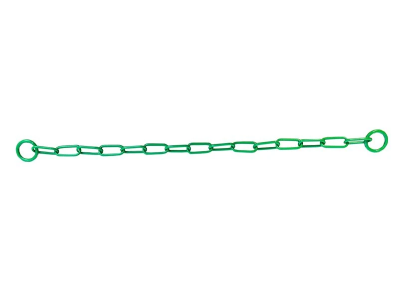 Gliederhalsband Green Monster Mit Zwei Ringen 2 Gliederhalsband Green Monster Mit Zwei Ringen – Bild 2