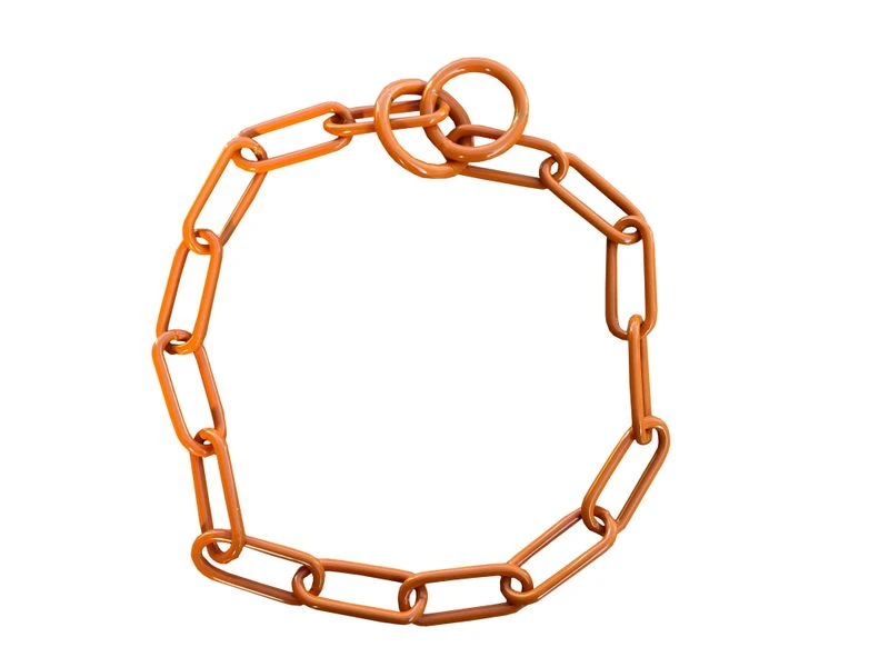 Gliederhalsband Pumpkin Spice Mit Zwei Ringen 1 Gliederhalsband Pumpkin Spice Mit Zwei Ringen