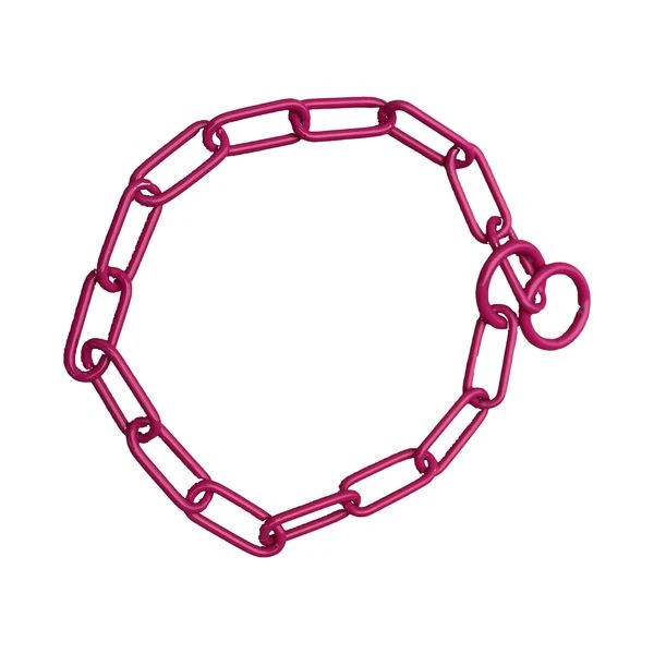 Gliederhalsband Wild Berry Mit Zwei Ringen 1 Gliederhalsband Wild Berry Mit Zwei Ringen