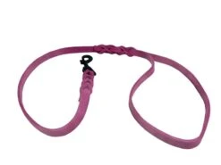 Deutsche Fettlederleine 16 Mm Pink Mit Schwarzem Edelstahlkarabiner 7 Deutsche Fettlederleine 16 Mm Pink Mit Schwarzem Edelstahlkarabiner -Geschäft Für Trainingsausrüstung Für Haustiere HS 52 3