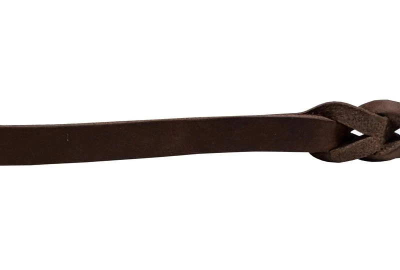 Deutsche Fettlederleine 12mm Braun 3 Deutsche Fettlederleine 12mm Braun – Bild 3