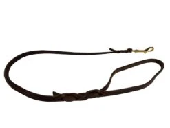 Deutsche Fettlederleine 12mm Braun 7 Deutsche Fettlederleine 12mm Braun -Geschäft Für Trainingsausrüstung Für Haustiere HS 56 3