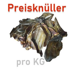 [Paket] Rinderohren, Preishammer 1 Kg