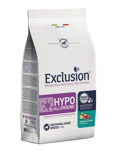 Exclusion Hirsch & Kartoffel Hypoallergenic Medium/Large Breed 1 Exclusion Hirsch & Kartoffel Hypoallergenic Medium/Large Breed