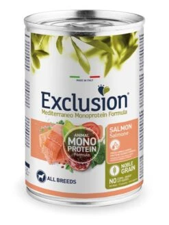 Exclusion Mediterraneo Noble Grain Adult Lachs Nassfutter 400 G