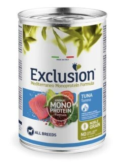 Exclusion Mediterraneo Noble Grain Adult Thunfisch Nassfutter 400 G