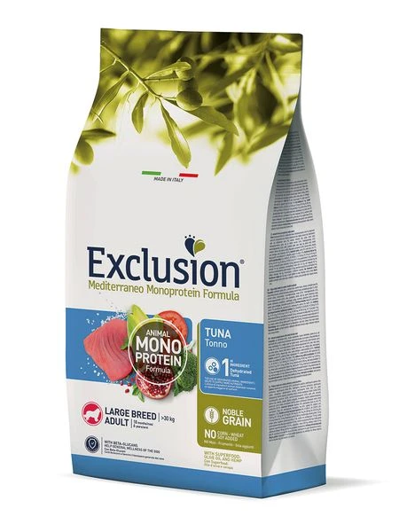 Exclusion Mediterraneo Noble Grain Adult Thunfisch Large 1 Exclusion Mediterraneo Noble Grain Adult Thunfisch Large