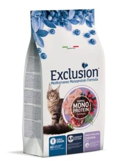 Exclusion Mediterraneo Noble Grain Giant Sterilized Cat Huhn
