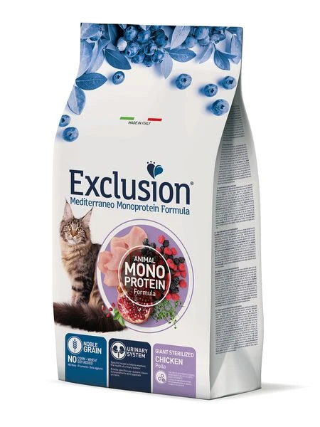 Exclusion Mediterraneo Noble Grain Giant Sterilized Cat Huhn 2 Exclusion Mediterraneo Noble Grain Giant Sterilized Cat Huhn – Bild 2