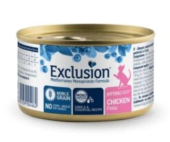 Exclusion Mediterraneo Noble Grain Kitten Huhn Nassfutter 85 Gramm