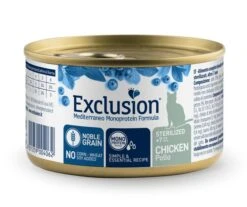 Exclusion Mediterraneo Noble Grain Sterilized Cat 7+ Huhn Nassfutter 85 Gramm
