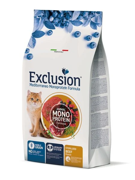 Exclusion Mediterraneo Noble Grain Sterilized Cat Rind 2 Exclusion Mediterraneo Noble Grain Sterilized Cat Rind – Bild 2