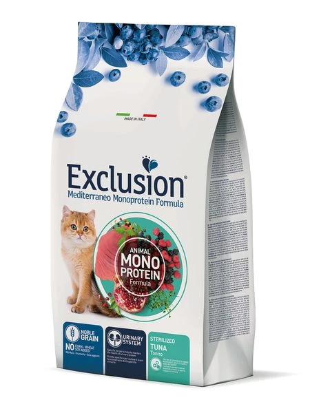 Exclusion Mediterraneo Noble Grain Sterilized Cat Thunfisch 2 Exclusion Mediterraneo Noble Grain Sterilized Cat Thunfisch – Bild 2