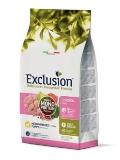 Exclusion Mediterraneo Noble Grain Puppy Huhn Medium