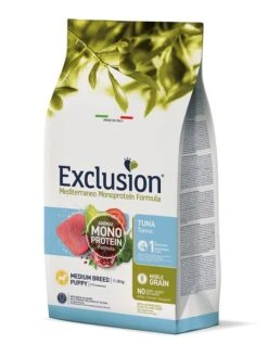 Exclusion Mediterraneo Noble Grain Puppy Thunfisch Medium