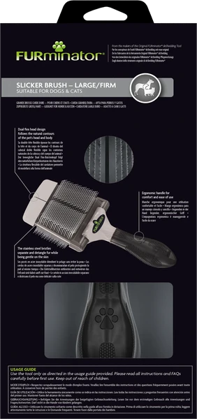 FURminator® Zupfbürste Mit Harten Borsten Für Hunde Großer Rassen 3 FURminator® Zupfbürste Mit Harten Borsten Für Hunde Großer Rassen – Bild 3