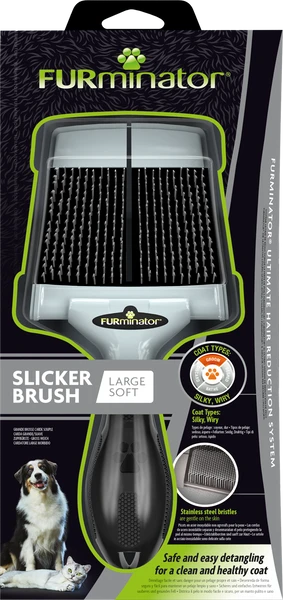 FURminator® Zupfbürste Mit Weichen Borsten Für Hunde Großer Rassen 1 FURminator® Zupfbürste Mit Weichen Borsten Für Hunde Großer Rassen