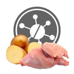 [Paket] Sparangebot 24 X Kaninchen & Kartoffel 400 G -Geschäft Für Trainingsausrüstung Für Haustiere am