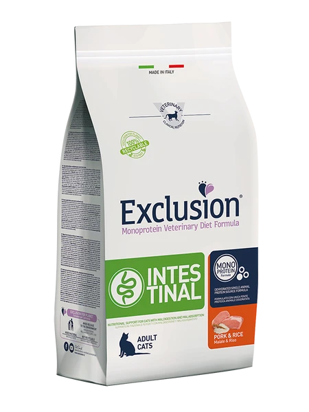Exclusion Intestinal Cat Schwein & Reis 1,5 Kg 1 Exclusion Intestinal Cat Schwein & Reis 1,5 Kg