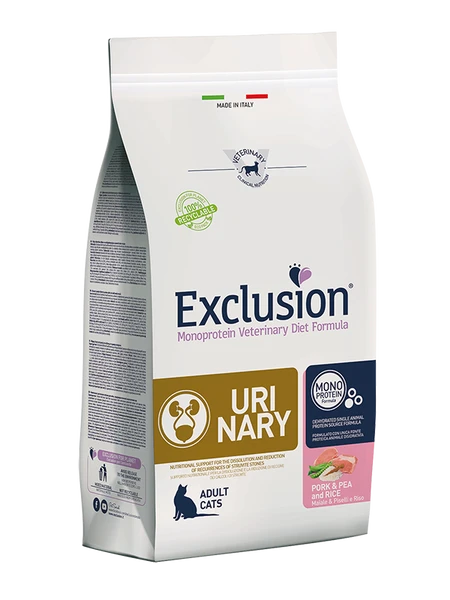 Exclusion Cat Urinary Schwein & Bohne & Reis 1,5 Kg 1 Exclusion Cat Urinary Schwein & Bohne & Reis 1,5 Kg