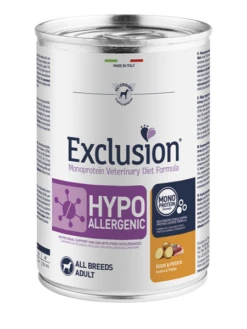 Exclusion Ente & Kartoffel Hypoallergenic 400 G -Geschäft Für Trainingsausrüstung Für Haustiere dm 3